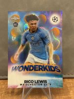 2022 Topps Chrome Sapphire UEFA UCC Rico Lewis Wonderkids RC