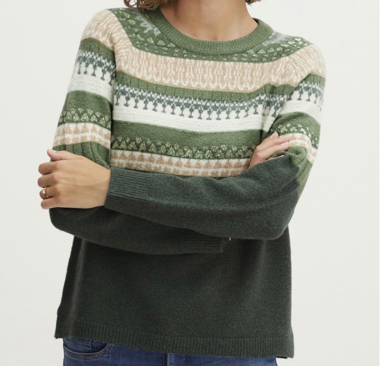 Pullover & Sweatshirts: Fransa FRISABELLA - Pullover - très bon état - taille M – Gebraucht aus Vuisternens-Romont von gol_xp6p