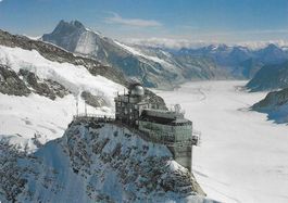 Jungfraujoch Metorologische Station auf der Sphinx BE