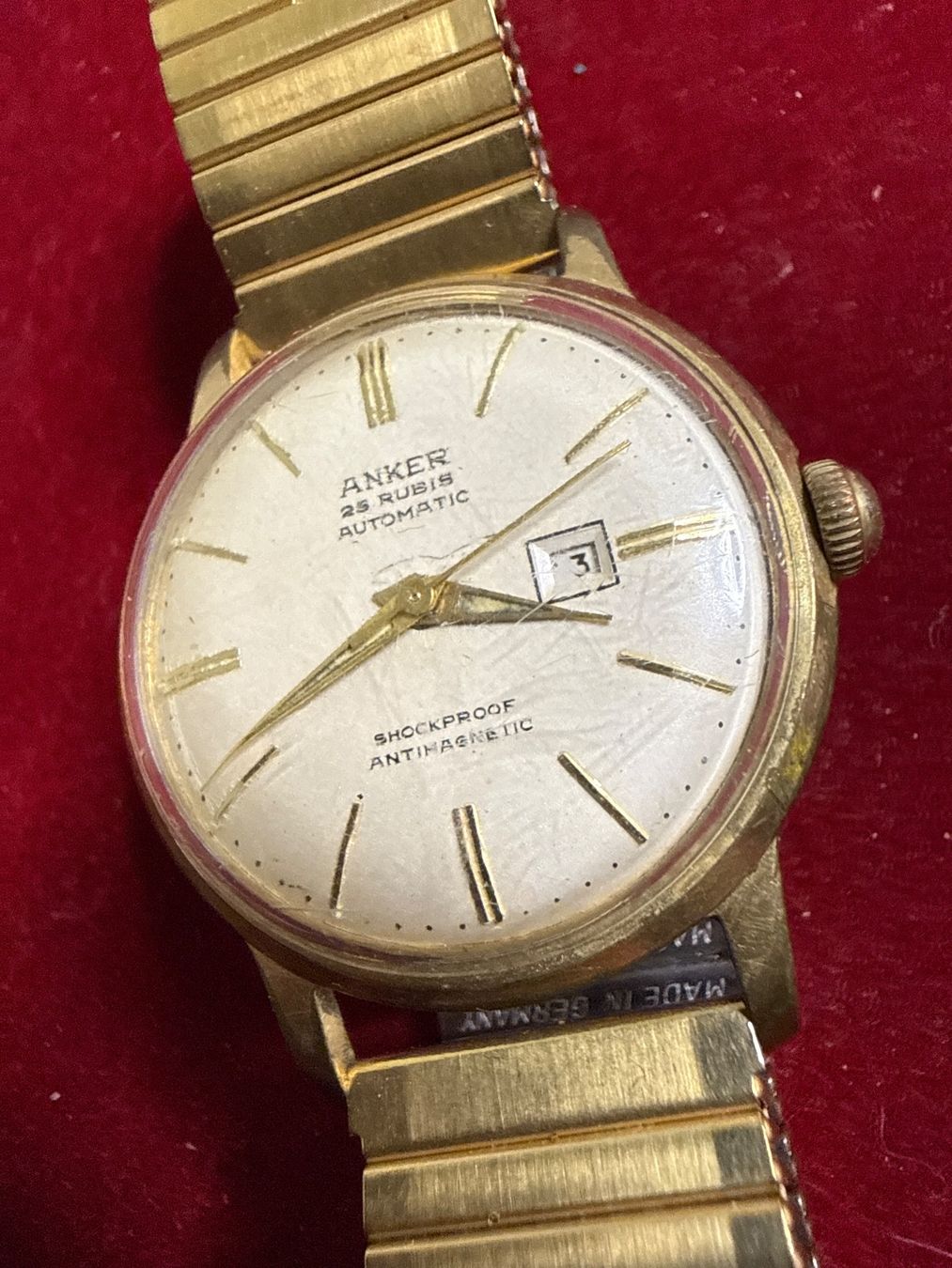 Montres: Anker Vintage Automatic 34 mm – D'occasion à Pfeffingen par Allhandelklgwatches