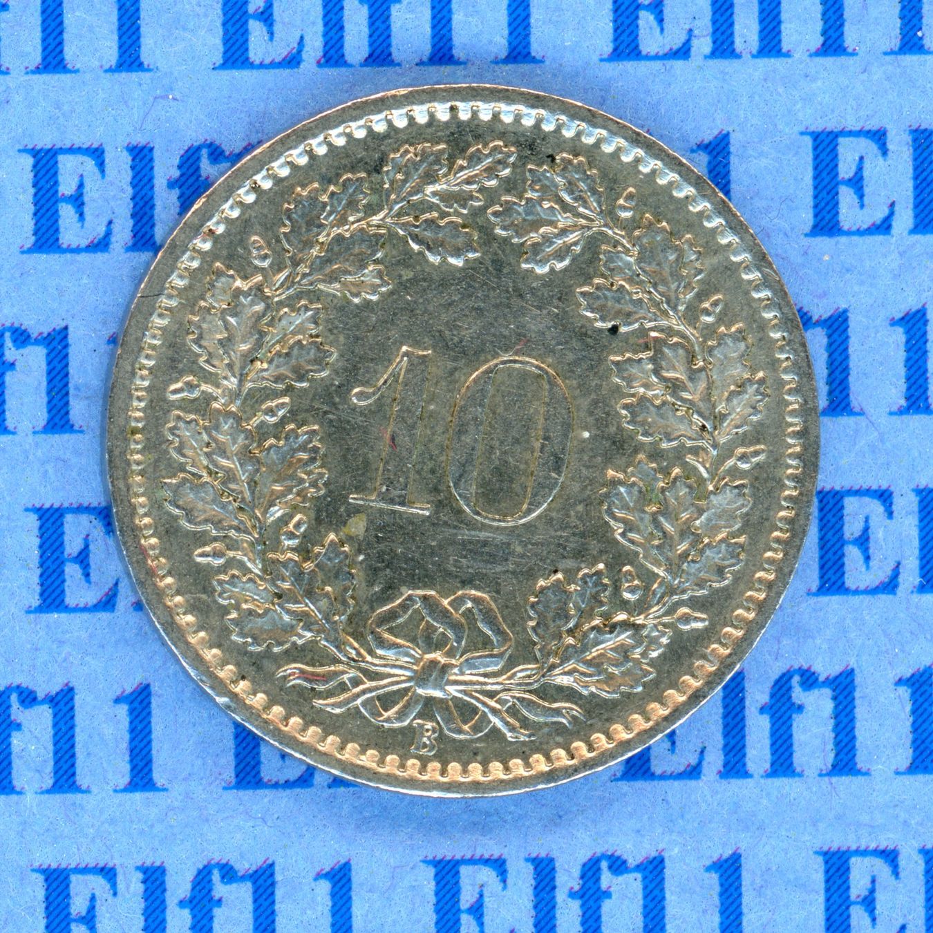 Tutti le monete: CHF___0.10 1965 -vz 10 Rappen – Usato da Widnau venduto da Elf11 1