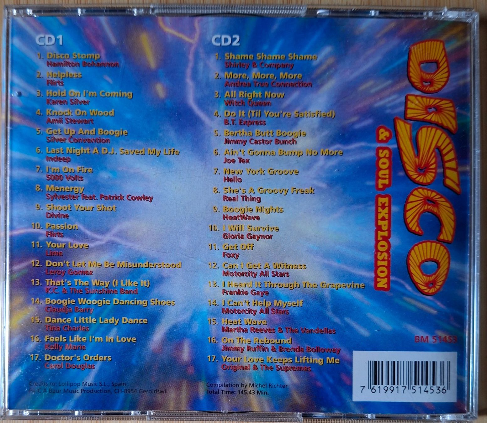 CDs: CD Disco And Soul Explosion – Gebraucht aus Burg AG von ..machine_rec.. 1