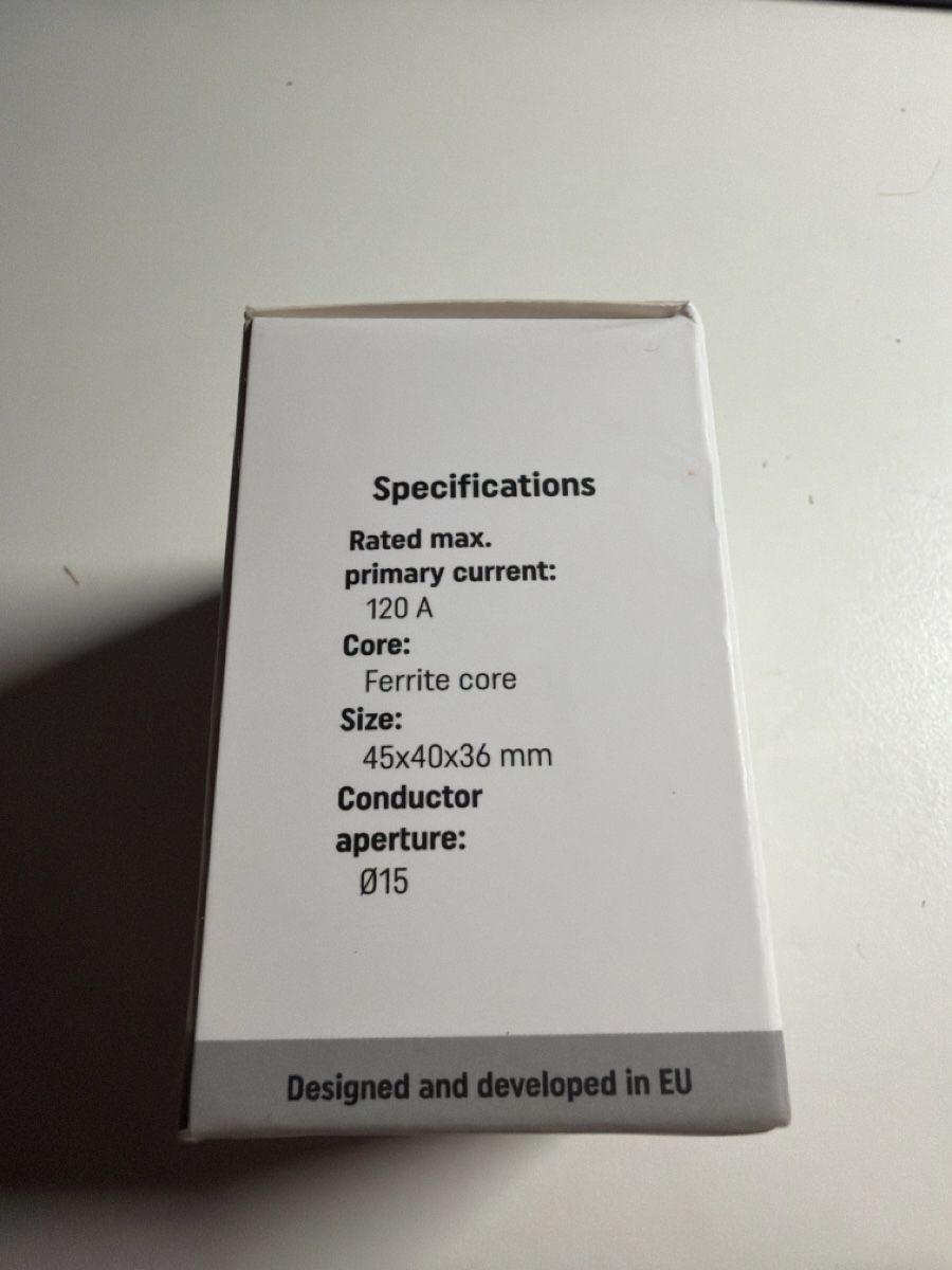 Shelly Elektronikbauteile: Split core current transformer 120A Shelly EM & 3EM – Neu (gemäss Beschreibung) aus Auw von 0pen5pace 1