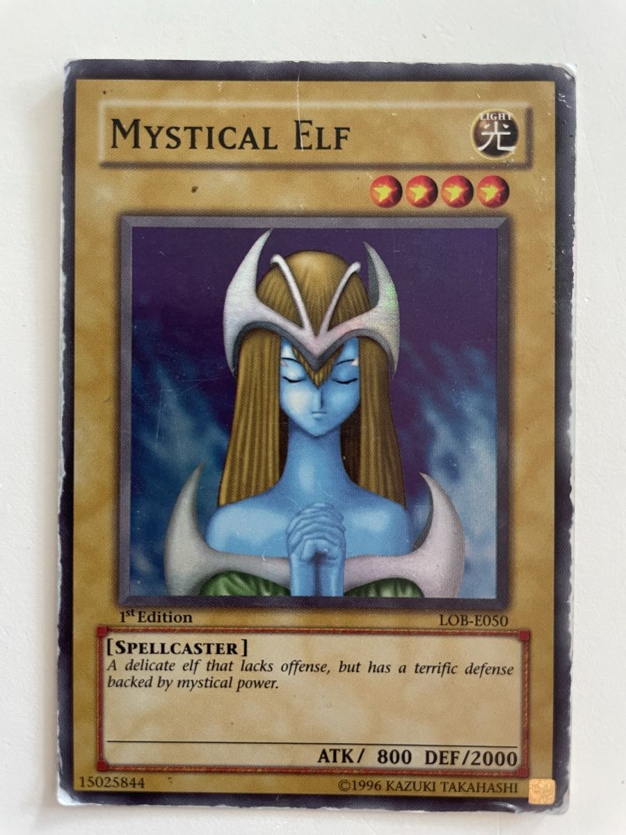 Yugioh Carte collezionabili: Yugioh / Mystical Elf 1st Esition / LOB-E050 – Usato da Zürich venduto da Bomboo 1