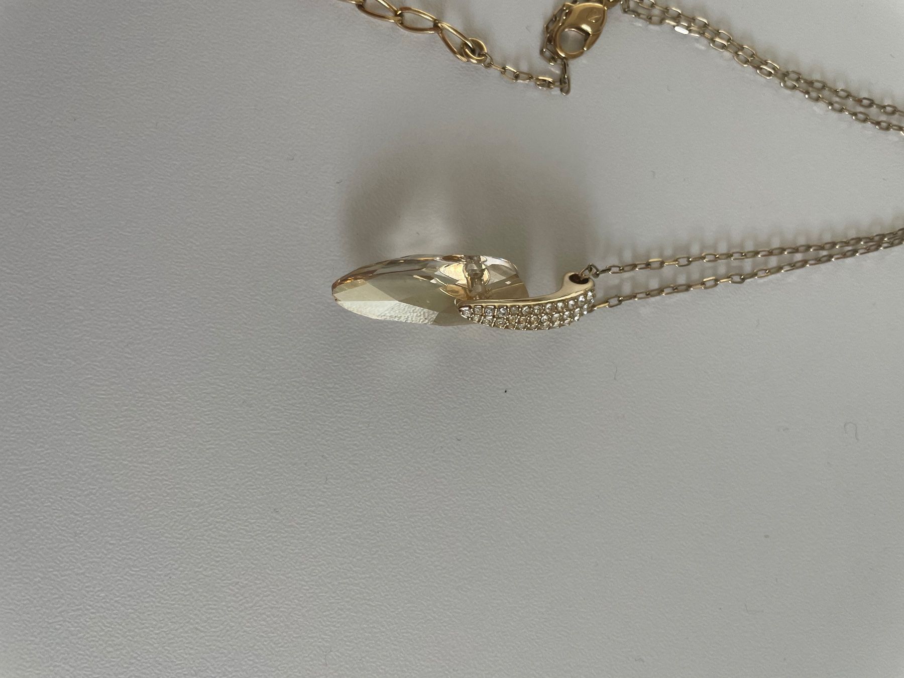Swarovski Ketten: Swarovski Halskette mit grossem Kristall – Gebraucht aus Münchenstein von nel_57mj 4