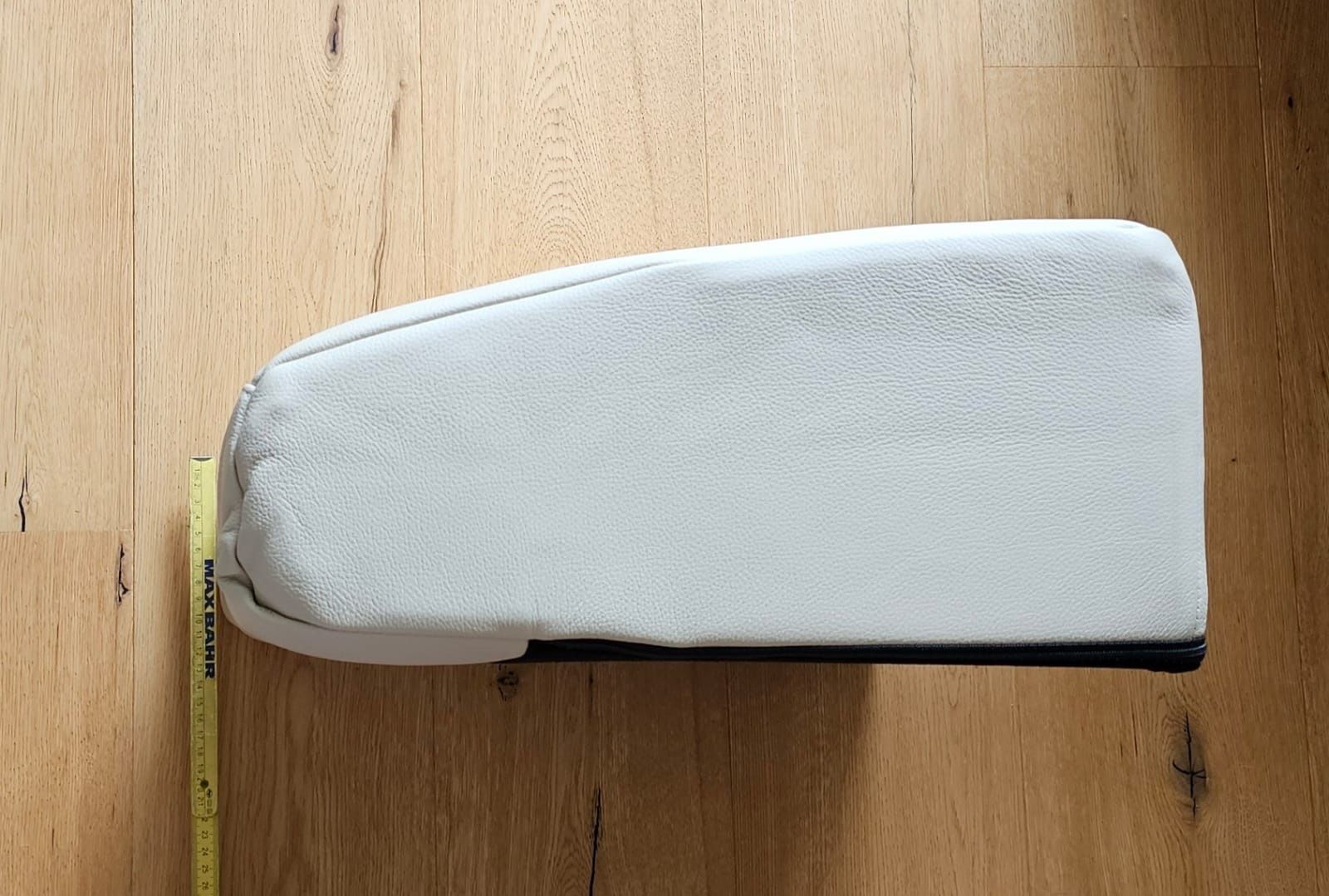 Kissen: Cremeweisse Lederkissen/Sitzkissen – Gebraucht aus Wädenswil von jud_jv8g 2