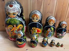 Matrjoschka, Babuschka 10 teilig