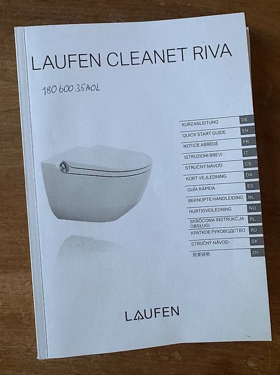 Laufen WC: LAUFEN Cleanet Riva, Dusch WC – Usato da Appenzell venduto da mj198023 3