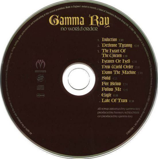 CD: Gamma ray - No... – Usato da St-Cergue venduto da VeganWarrior 2