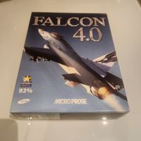 Falcon 4.0 Big Box DE 1998 komplett Karte Handbücher TOP