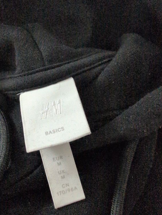 Sweat à capuche H&M noir taille M 2