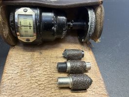 Antike Tourenzähler , Messinstrument mit Aufsätzen 