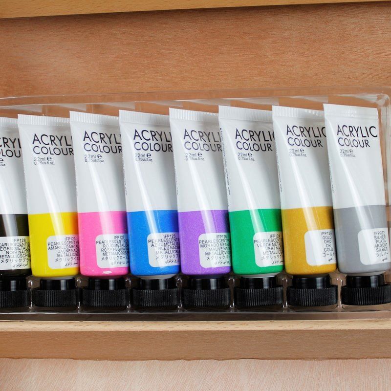 Colori: Malset Acrylfarben BOX – Nuovo e nell'imballaggio originale da Escholzmatt venduto da crazyteam 3