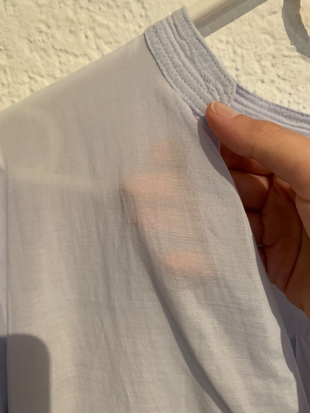 Camicette: Noa Noa Bluse hellblau Gr. 40 / L – Usato da Fislisbach venduto da KolibriSecondhand 2