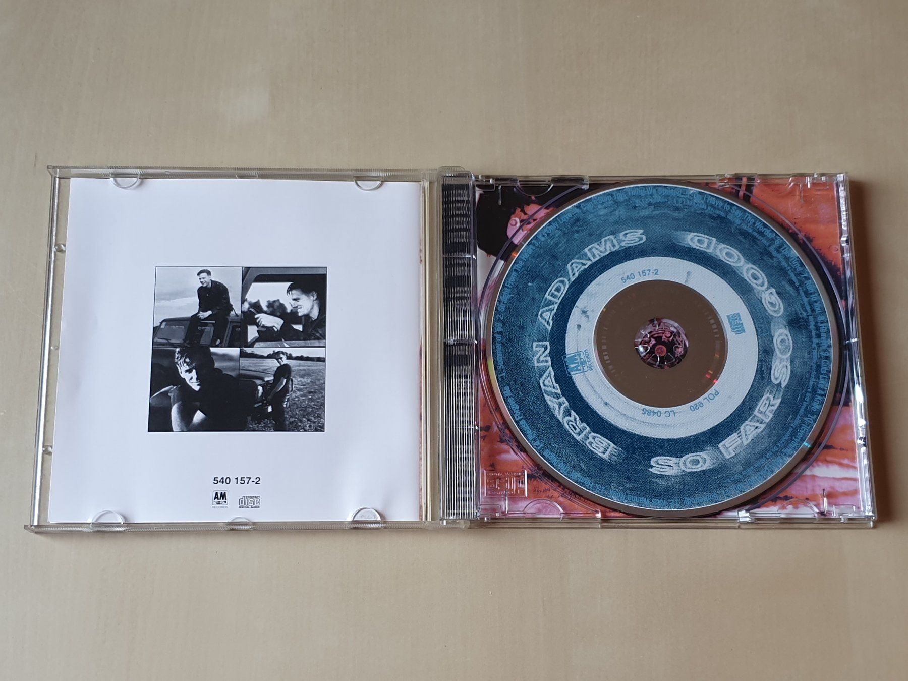 CD: Bryan Adams so far so good – Usato da Stansstad venduto da collectorsshop 2