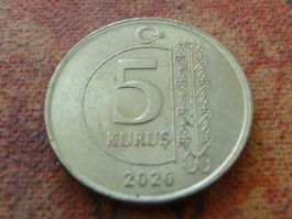 TURQUIE  5 Kurus  2020