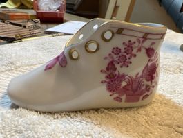 Herend Hungary Porzellan Schuh, handbemalt, Rarität! (V)