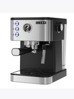Siebträgermaschine BARISTA Edelstahl 20 bar