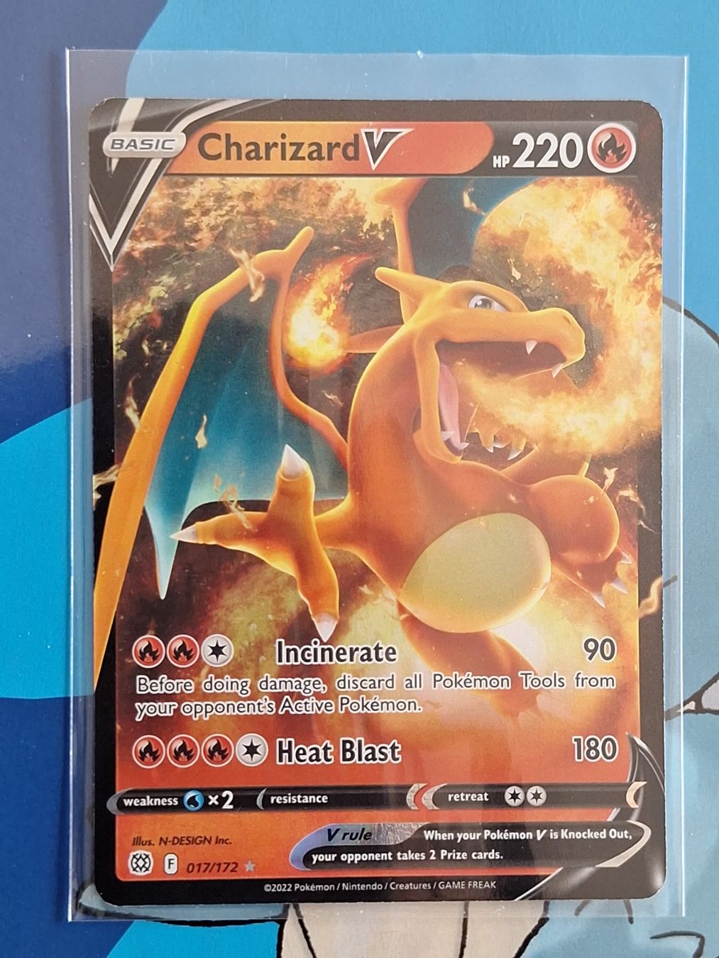 Pokémon Carte collezionabili: Charizard V - Glurak V - Brilliant Stars – Usato da Altstätten SG venduto da GGsGameshop