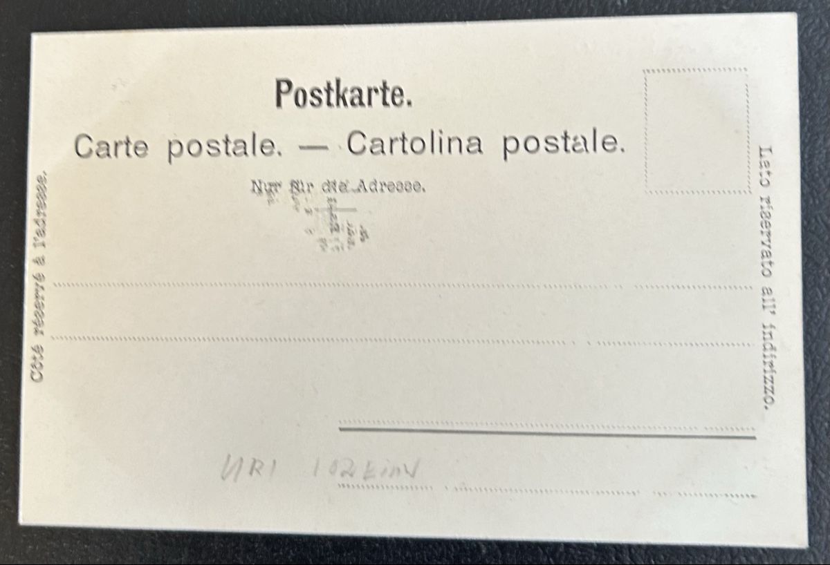 Cartoline postali: Gruss aus Unterschächen – Usato da Horw venduto da Tellbub 1
