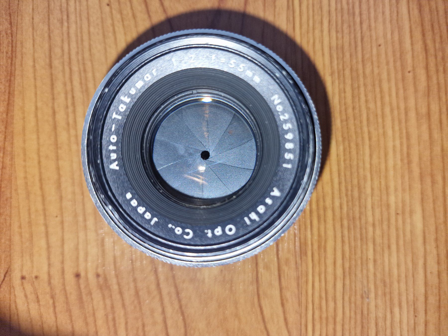 Obiettivi: Asahi Auto-Takumar 55mm f/2 Objektiv - M42 Mount – Usato da Vevey venduto da dreetje9 3