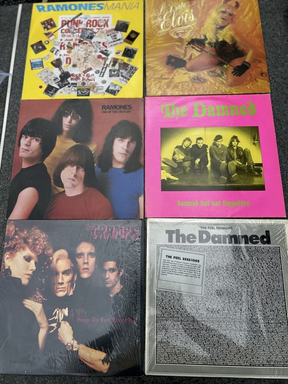Rare Punk-Rock-Vinyls, verschiedene Interpreten, Top Zustand (Gebraucht ...
