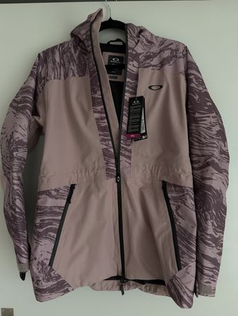 Oakley Ski Jacket Pink Print Regular Fit Size S New