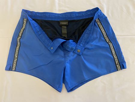 Badehose von Emporio Armani, Gr. M, blau- Top Zustand!