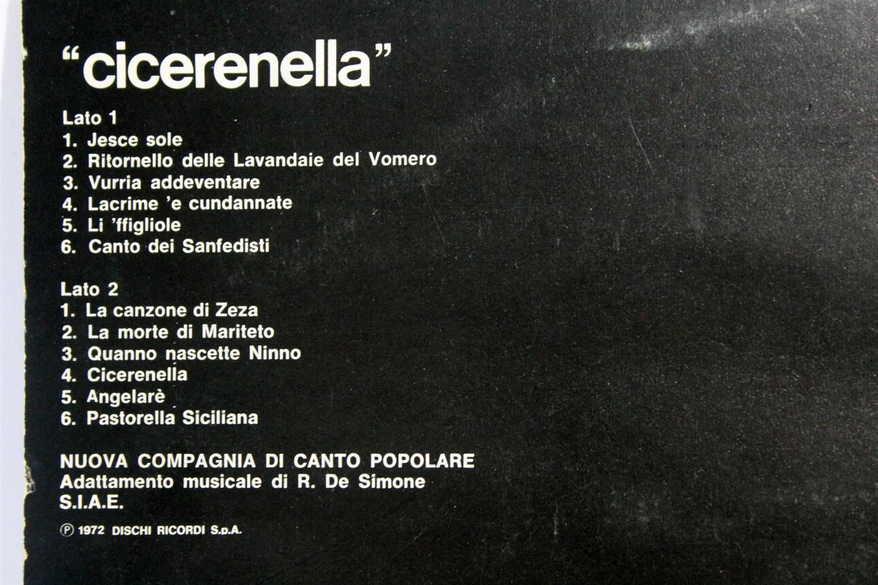 CD: Nuova Compagnia Di Canto Popolare – Usato da Bern venduto da kultiges 4