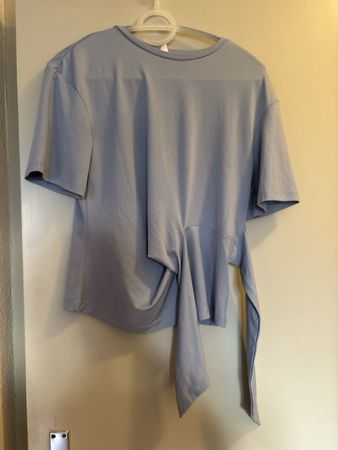 T-shirt H&M bleu clair, taille XS