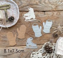 Neues Stanzschablonenset Winter   NEU