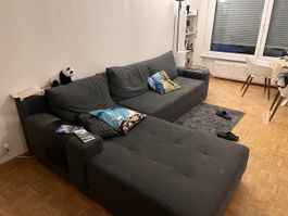 Lipo Adriatique Sectional Sofa Grey Storage good condition