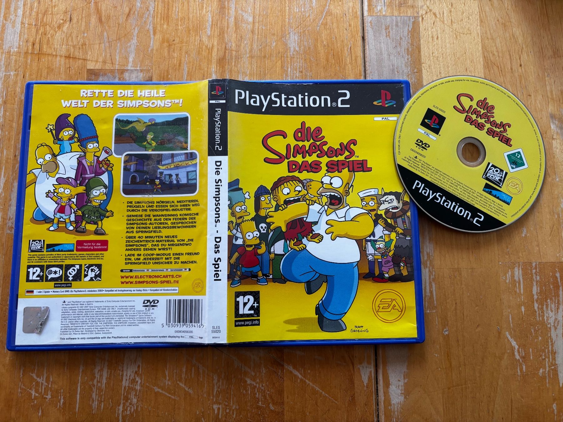 Giochi: Die Simpsons - Das Spiel (OVP) – Usato da Frenkendorf venduto da gelbeZinnie
