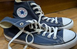 Converse Chuck Taylor High Sneaker blau 42