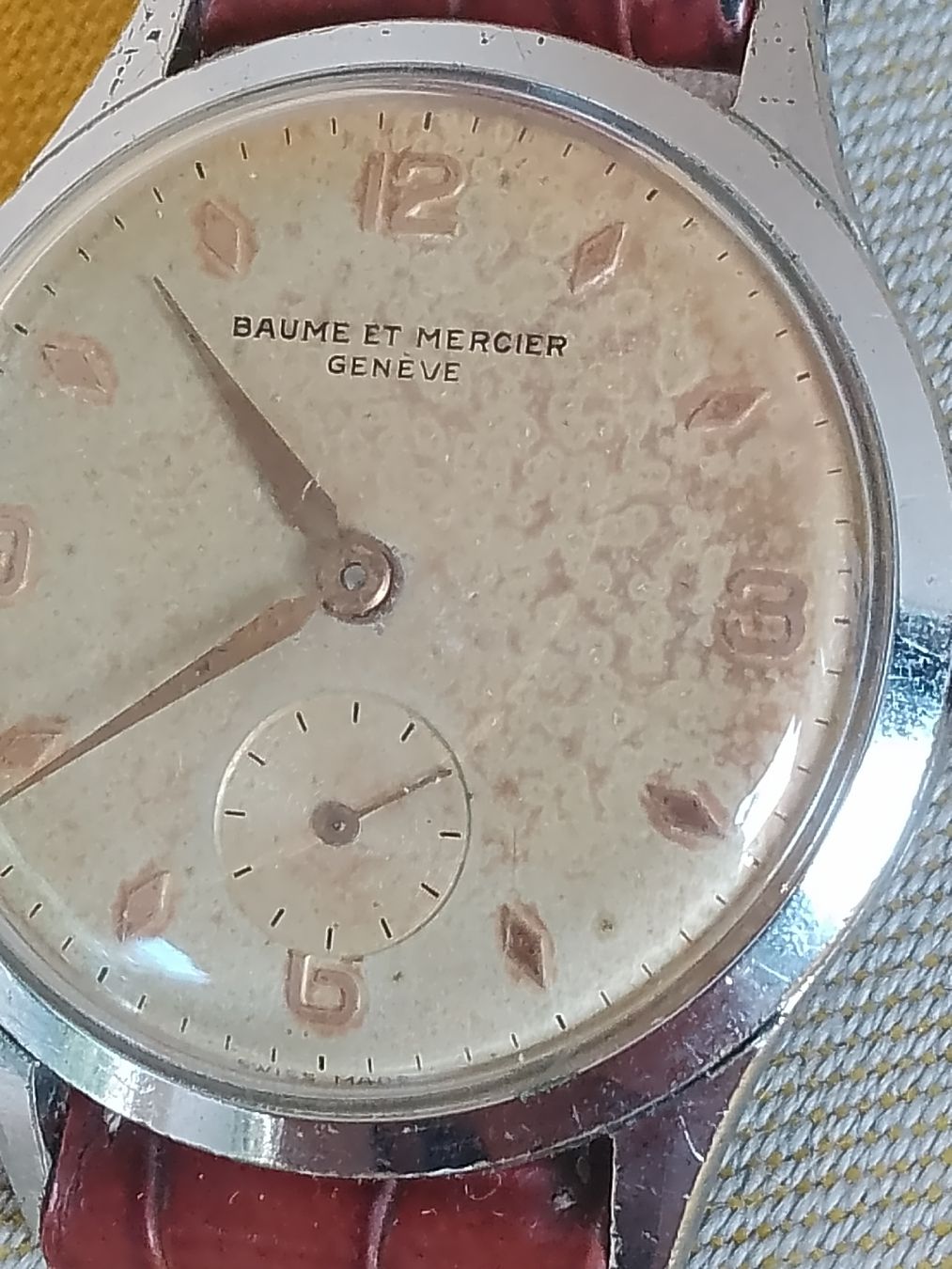 Baume & Mercier Orologi: Baume et Mercier Antik 34 mm läuft  – Usato da Agno venduto da sam2608 1