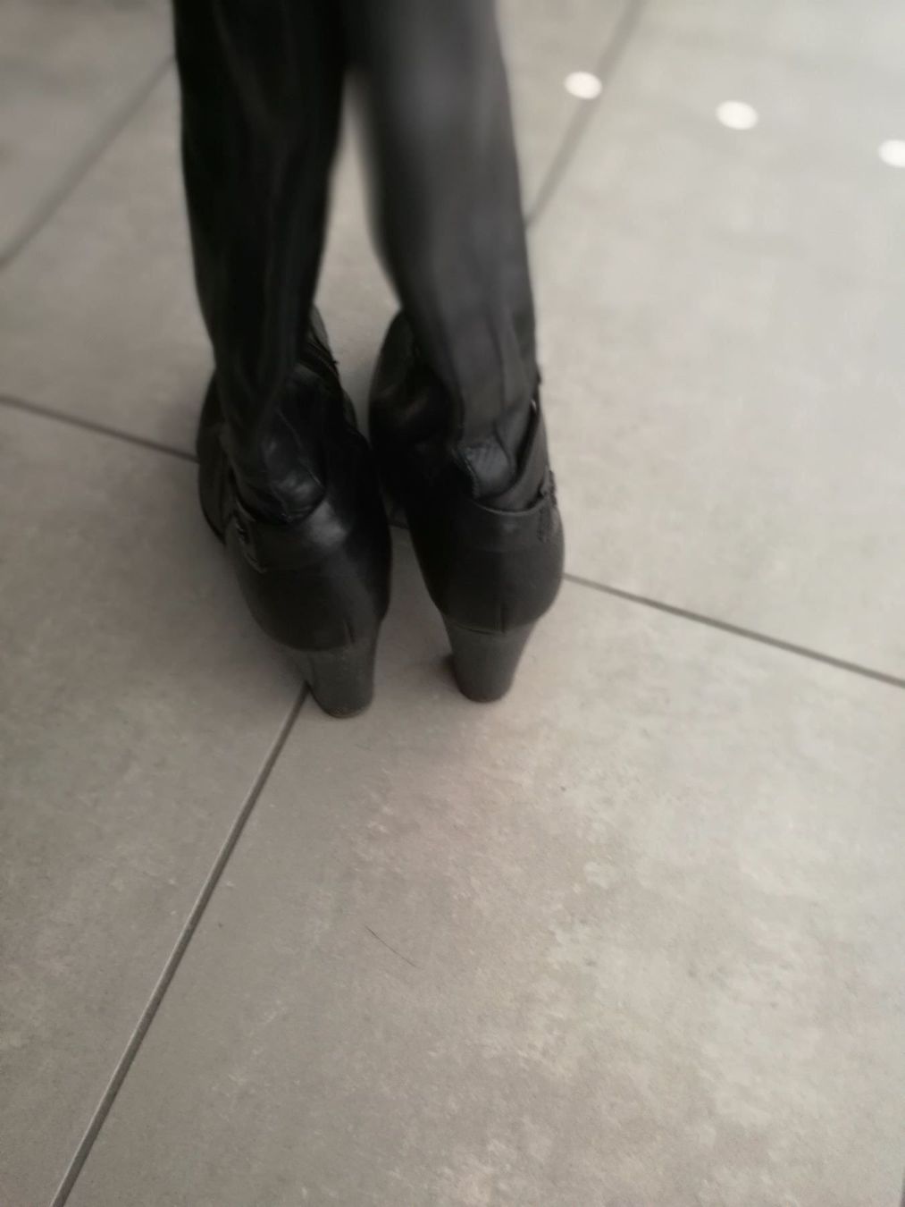 Scarpe da donna: Original Nero Giardini leder stiefel – Usato da bellinzona venduto da zeus6535 2