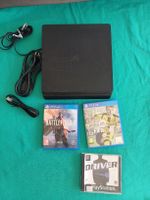 PlayStation 4 Slim nera 500GB con 3 giochi inclusi