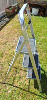 Stehleiter 3 Stufen Aluminium gut erhalten 107cm