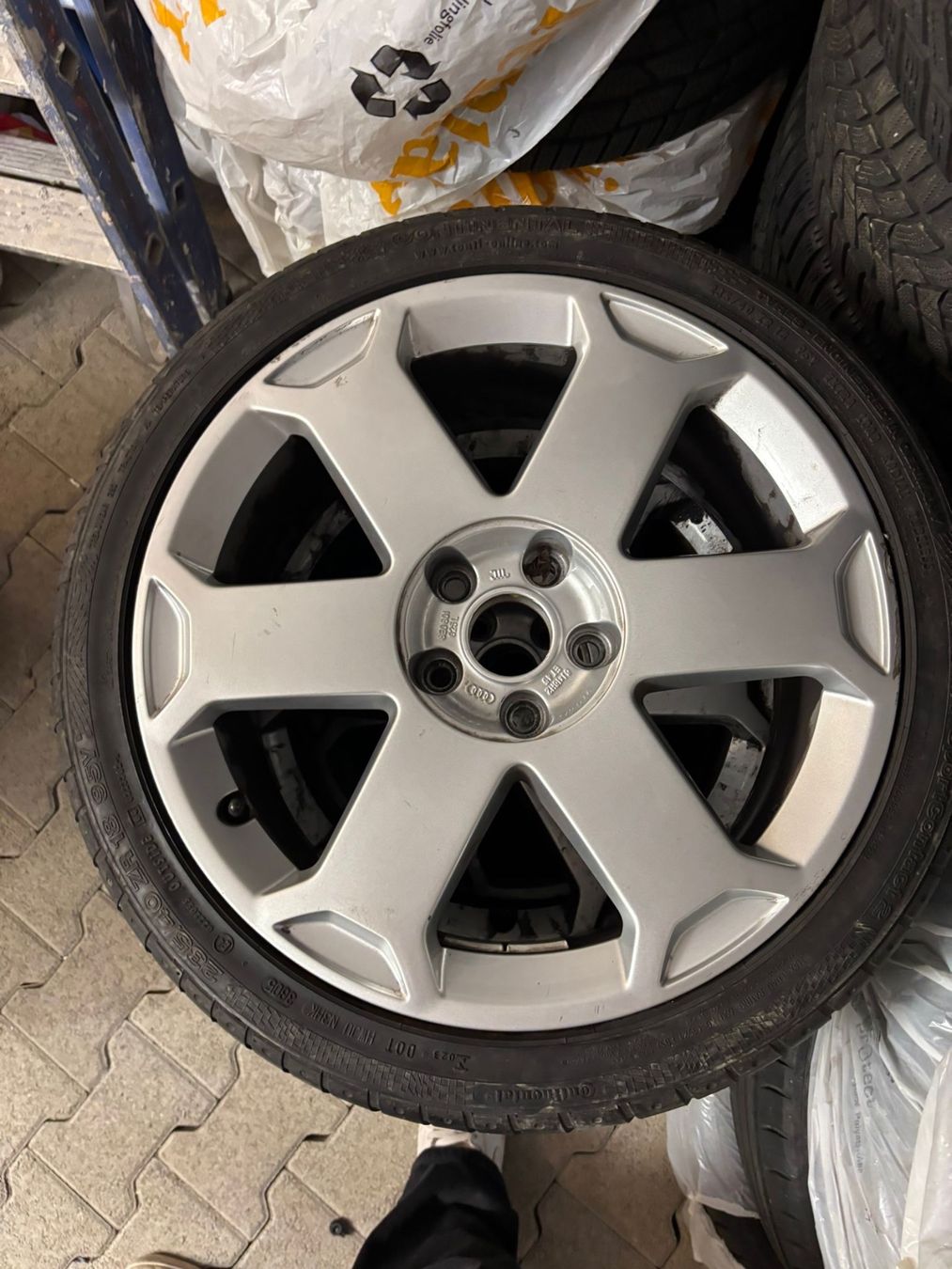 Audi Felgen: Originale Audi S4 Felgen 18' Zoll. – Gebraucht aus Basel von work_25