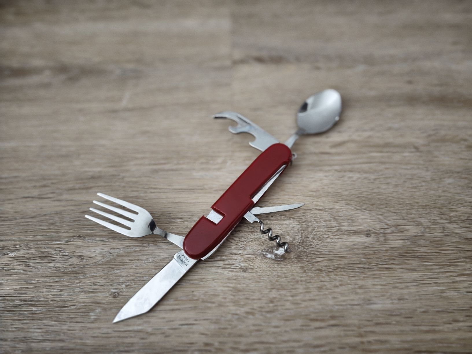Taschenmesser: 🔴 Schweizer Sackmesser mit Besteckfunktion  – Gebraucht aus Volketswil von ADZZ