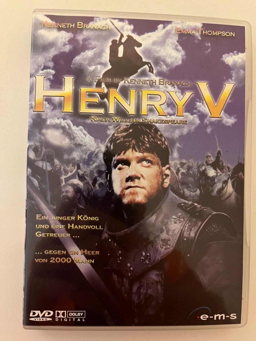 Tutti i DVDs: "Henry V" von und mit Kenneth Branagh – Usato da St.Gallen venduto da TheArchivist