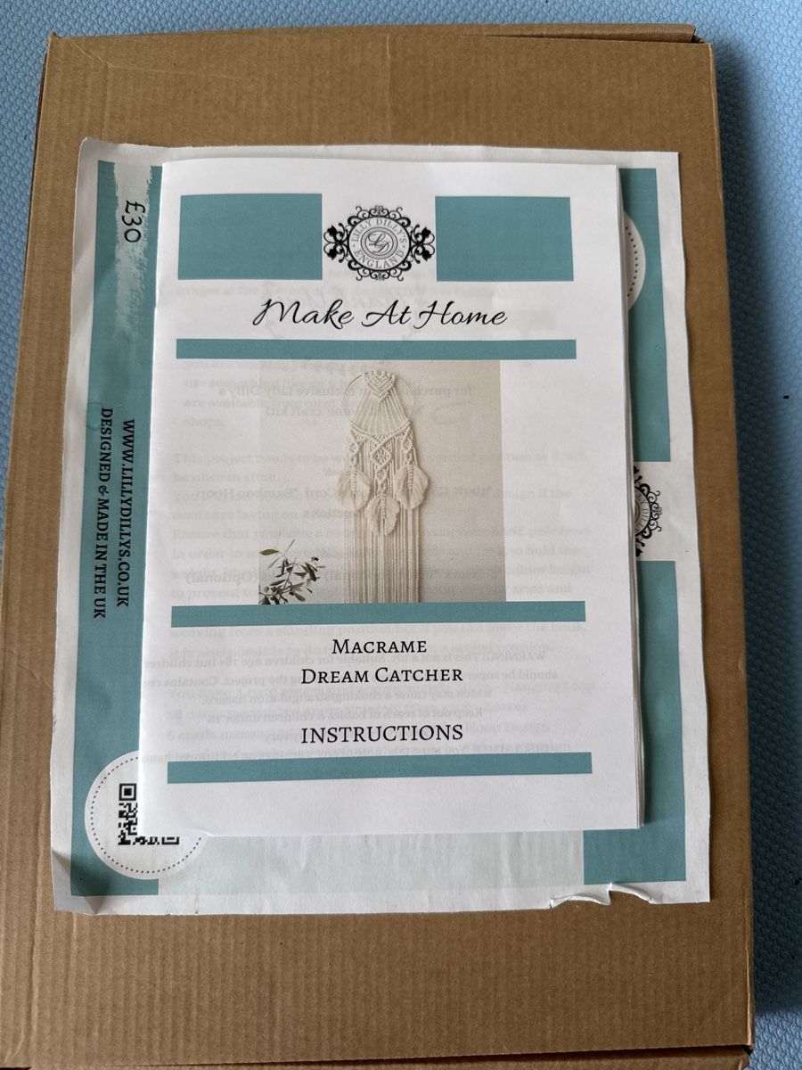 Kit bricolage: DIY Makramee Traumfänger Set - Neu & OVP – Nuovo e nell'imballaggio originale da Seuzach venduto da CarmelinaFerraris