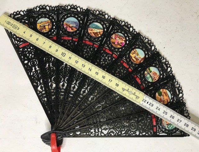 Tutte le decorazioni: Fächer Kunststoff Souvenir aus Italien – Usato da Zürich venduto da gigimai67 2