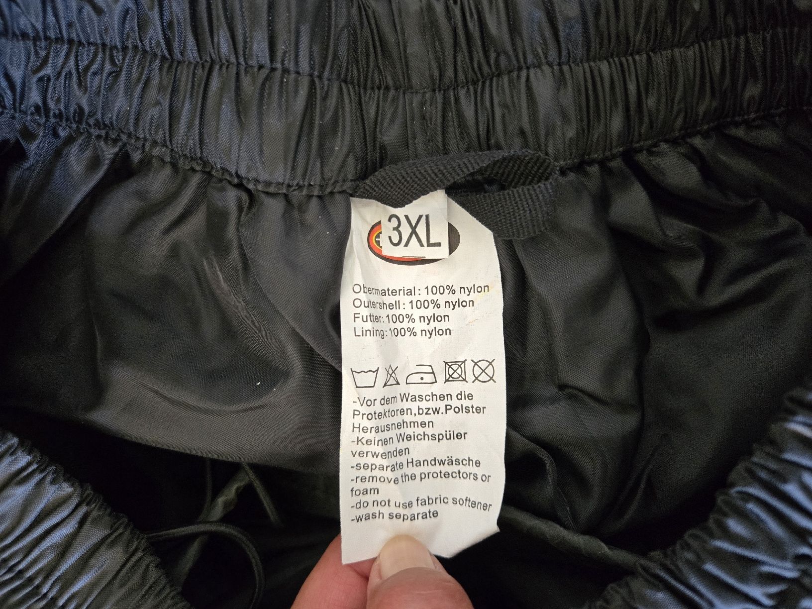 Pantaloni: Regenhose Held Grösse 3XL schwarz  – Usato da Solothurn venduto da Sam79 3