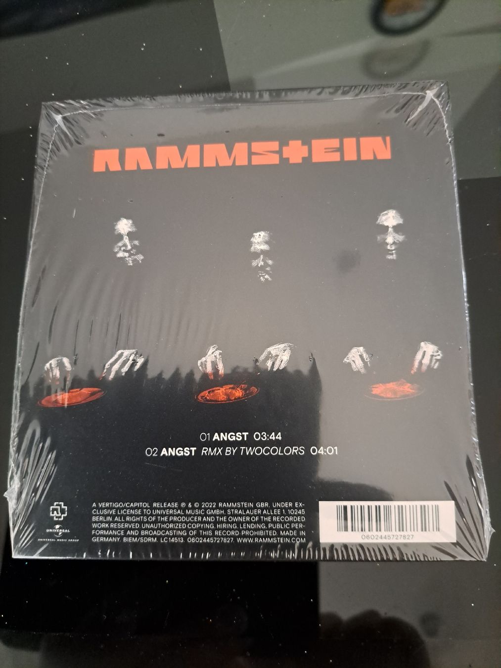 Rammstein - Angst Single (Neu und originalverpackt) in Schüpfen für CHF ...
