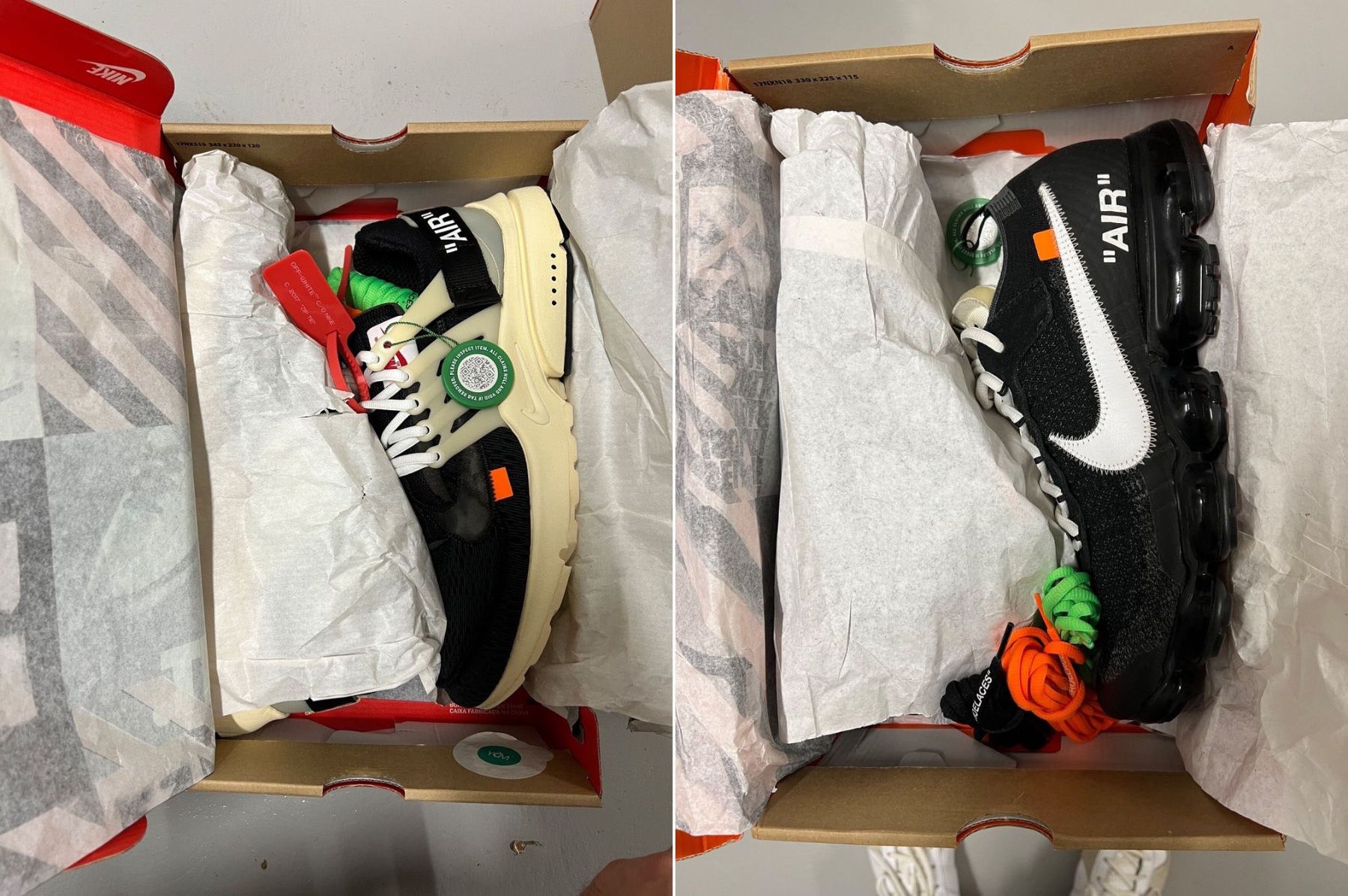 Nike Scarpe da uomo: Nike x Off-White 'The Ten' Full Set - EU 45.5 – Nuovo e nell'imballaggio originale da Bern venduto da ElevenFive 8