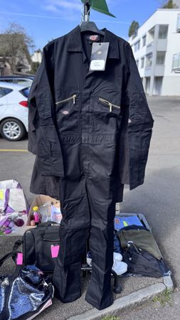 Dickies Shark Coverall - Black - Size S - Brand New! (55)