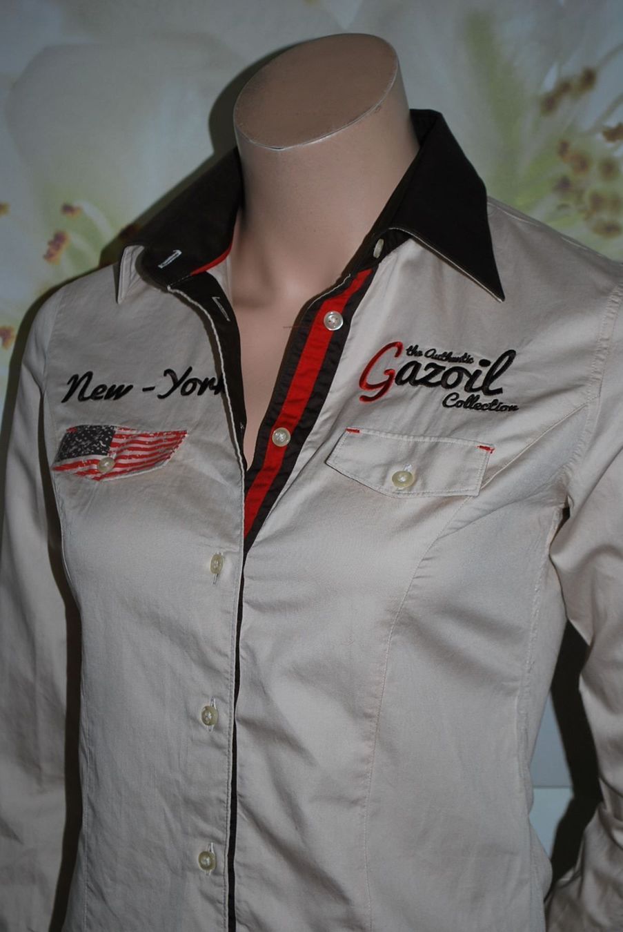 Camicette: GAZOIL COLLECTION Blouse / Bluse Taille / Grosse XS – Usato da Cossonay-ville venduto da Super-Price-Quality 5