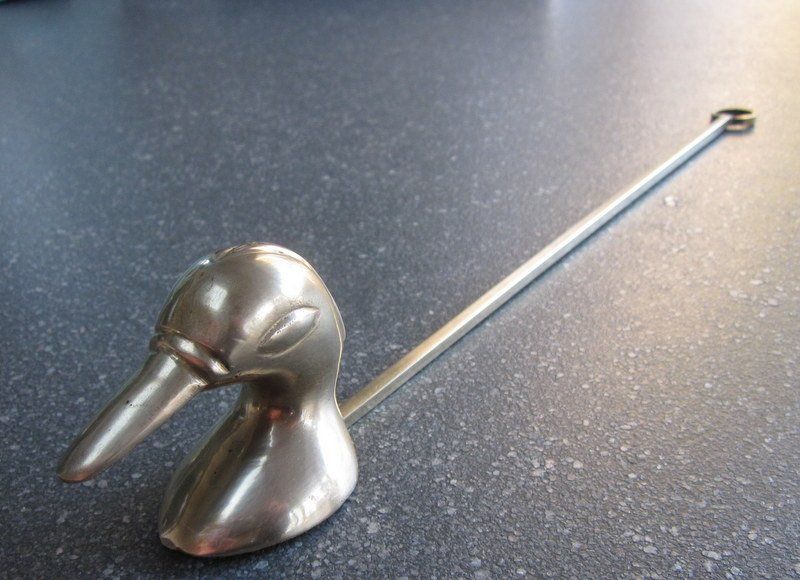 Kerzen: Kerzenlöscher aus Messing mit Entenkopf – Gebraucht aus Bischofszell von raika 1