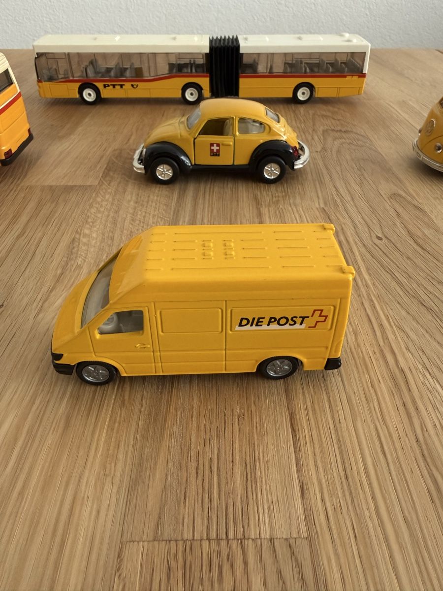 Voitures modèles: 5 Sammlermodelle der Schweizer PTT/Post – Neuf (Voir description) à Dottikon par 0Micia0 1